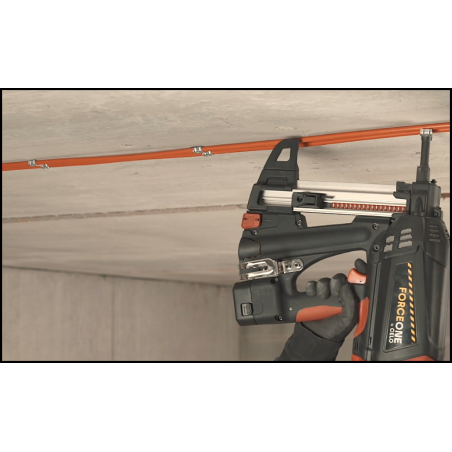 Uchwyt podwójny DFT Ø 8 mm stal ocynkowana do osadzaka 