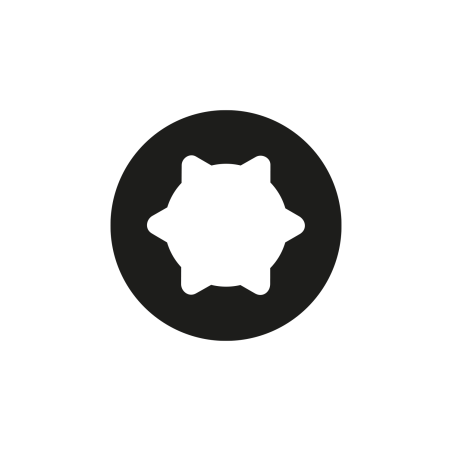 Wkręt do płyt wiórowych VELOX® SIT/TX ocynk niebieski, gwint częściowy