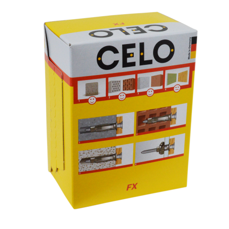 Kołek uniwersalny FX 10 z wkrętem 7,0x65