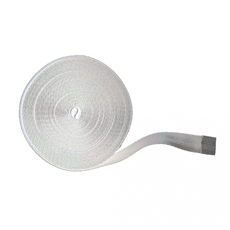 Zdjęcie produktowe białej taśmy tekstylnej TXS