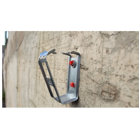 Obejma kablowa CHS pod osadzak/gwoździarkę. Rozmiar 40x87x35 50sztuk