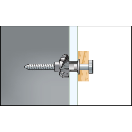 Kołek uniwersalny FX 10 z wkrętem 7,0x65