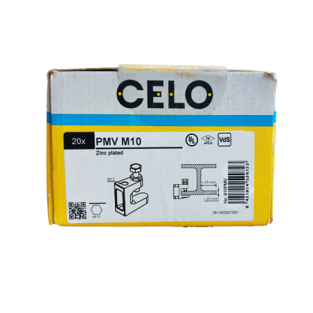 Zacisk do belek stalowych PMV