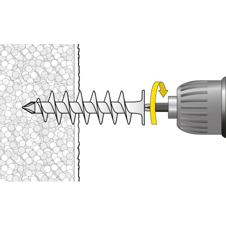 Wkręt do izolacji IPL 90