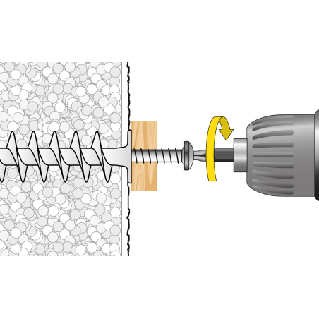 Wkręt do izolacji IPL 90