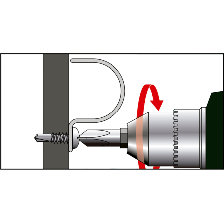 Wkręt samowiercący AGRP