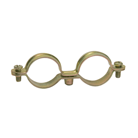 Podwójna metalowa obejma M6 AD