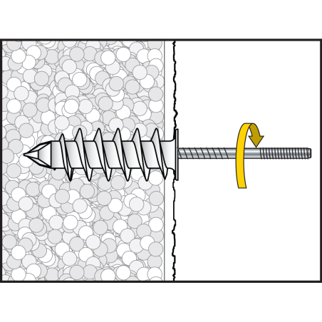 Wkręt do izolacji IPL 95 z gwintem wewnętrznym M8