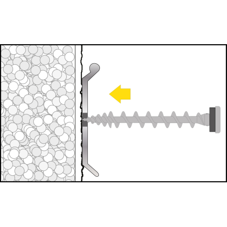 Wkręt do izolacji IPS