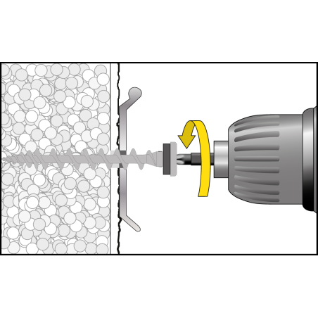 Wkręt do izolacji IPS