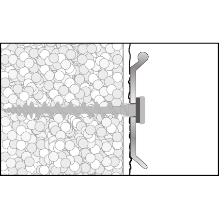 Wkręt do izolacji IPS