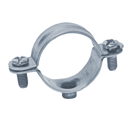 Metalowa obejma L gwint M6 mm stal ocynkowana